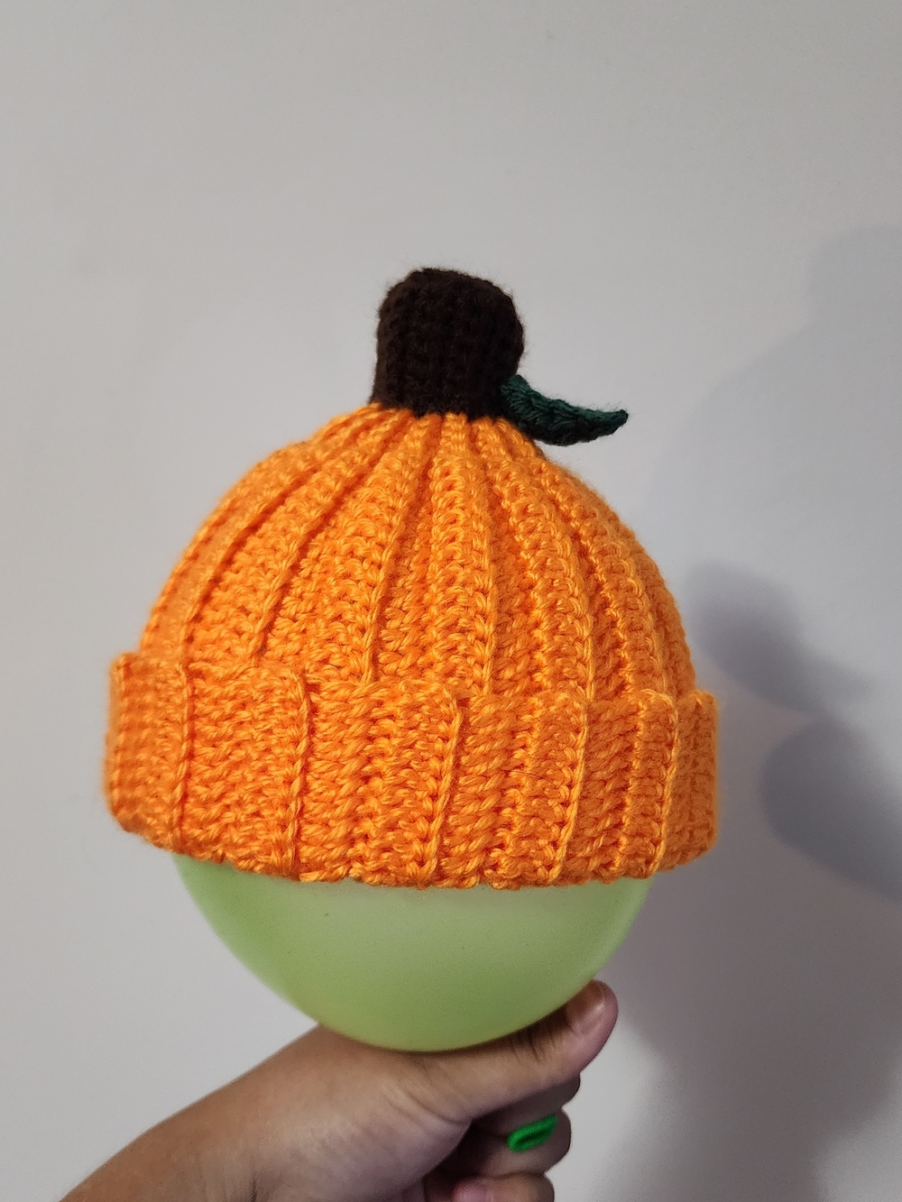 Pumpkin Infant Beanie Hat